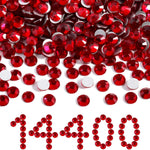 Beadsland Flatback Rhinestones Bulk,14400pcs Crystal Rhinestones for Nails Crafts DIY Decoration, Crystal, SS16, 3.8-4.0mm - Image 11