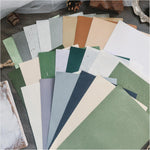 Prstincol textured scrapbook paper front view showing assorted A4 sheets