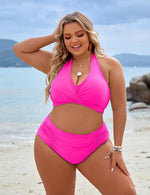 Blooming Jelly two piece swimsuit quilted fabric texture
