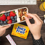 Juicy Fruit original chewing gum package ideal for sharing or stocking up.