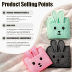 Colenumone bunny dog belly band green medium rear side perspective view
