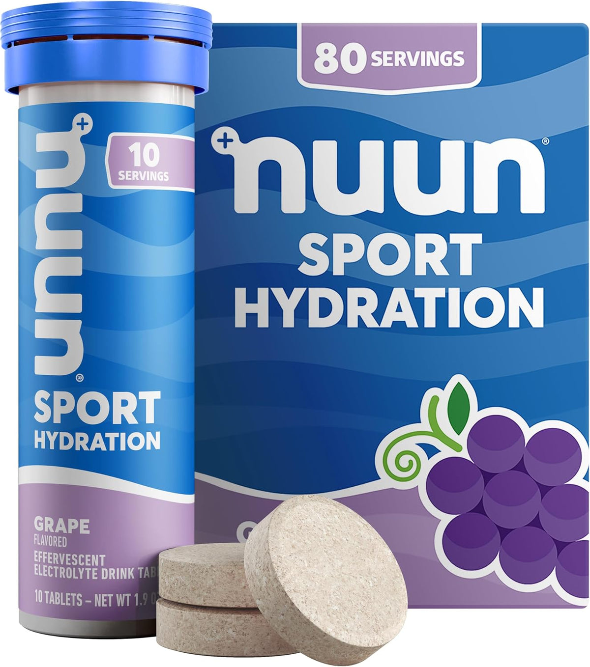 Nuun Sport Electrolyte Tablets Mixed Flavors, GF & Vegan, 4 Pack - Image 10