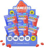Shameless Snacks Candy Carnival - Sour Candy & Fruit Snacks, Gummy Candy Variety Pack, Strawberry Orange Mango Cola, Keto Snacks 3g Sugar Gluten Free for Kids & Adults - Image 12