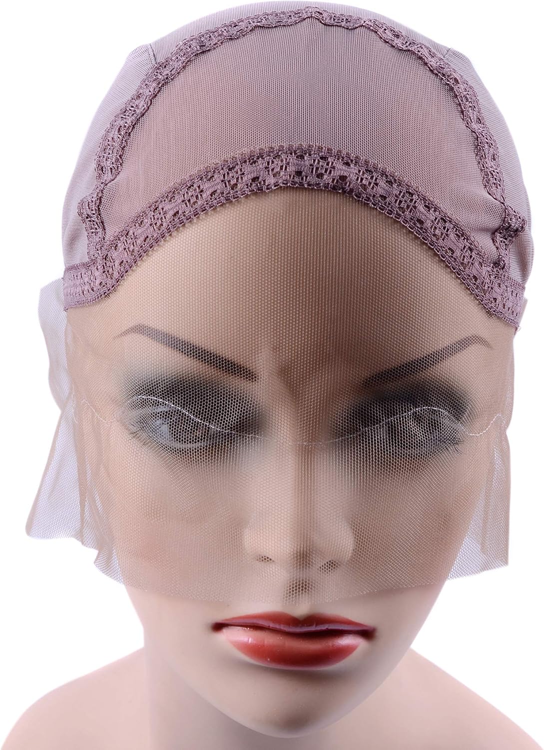 Glueless weaving wig cap folded view