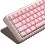 dagaladoo White Topographic Keyboard keycaps,Double Shot PBT keycaps | Shine Through Keycaps dye-sub,Side Print,Cherry Profile keycaps for Mechanical Keyboard 60%/65%/75%/TKL/96%/100% US Layout - Image 12
