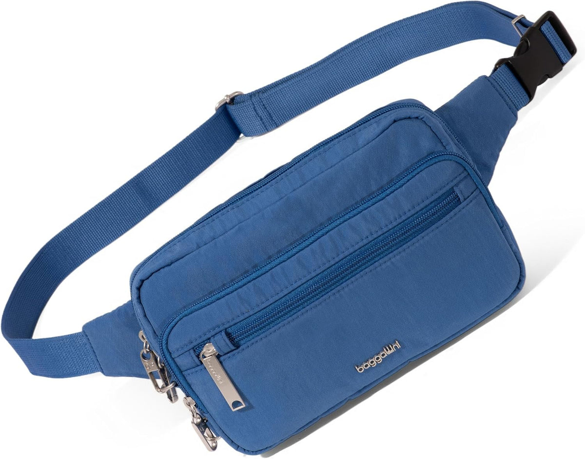 Baggallini Securtex Anti-Theft Belt Bag front view