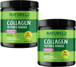 NATURELO Collagen Peptide Powder, Hydrolyzed Collagen Type I & III, Skin Hair & Joint Health - Unflavored, 16 Ounces | 45 Servings - Image 9