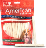 Pet Factory American Beefhide 5" Chip Rolls Dog Chew Treats - Natural Flavor, 8 Count/2 Pack - Image 14
