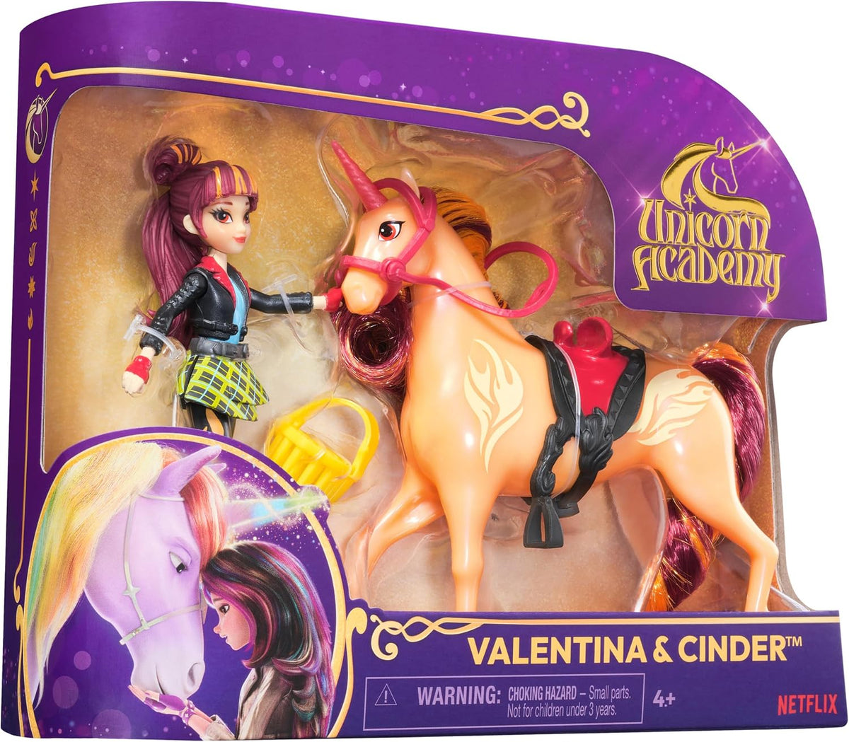 Unicorn Academy hair styling brush tool