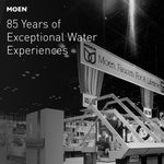 Moen brushed nickel handheld shower holder side angle view