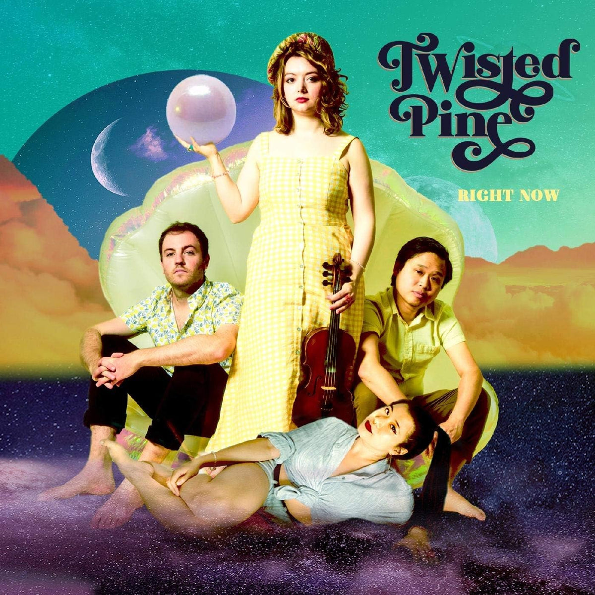 Twisted Pine Right Now Audio CD front view music album