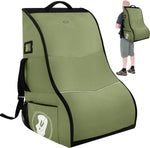 DerBiedersinn car seat travel bag front view