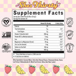 Legendairy Milk Shes Thirsty electrolyte packets packaging closeup