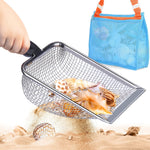 Vodolo beach mesh shovel and bag set front view