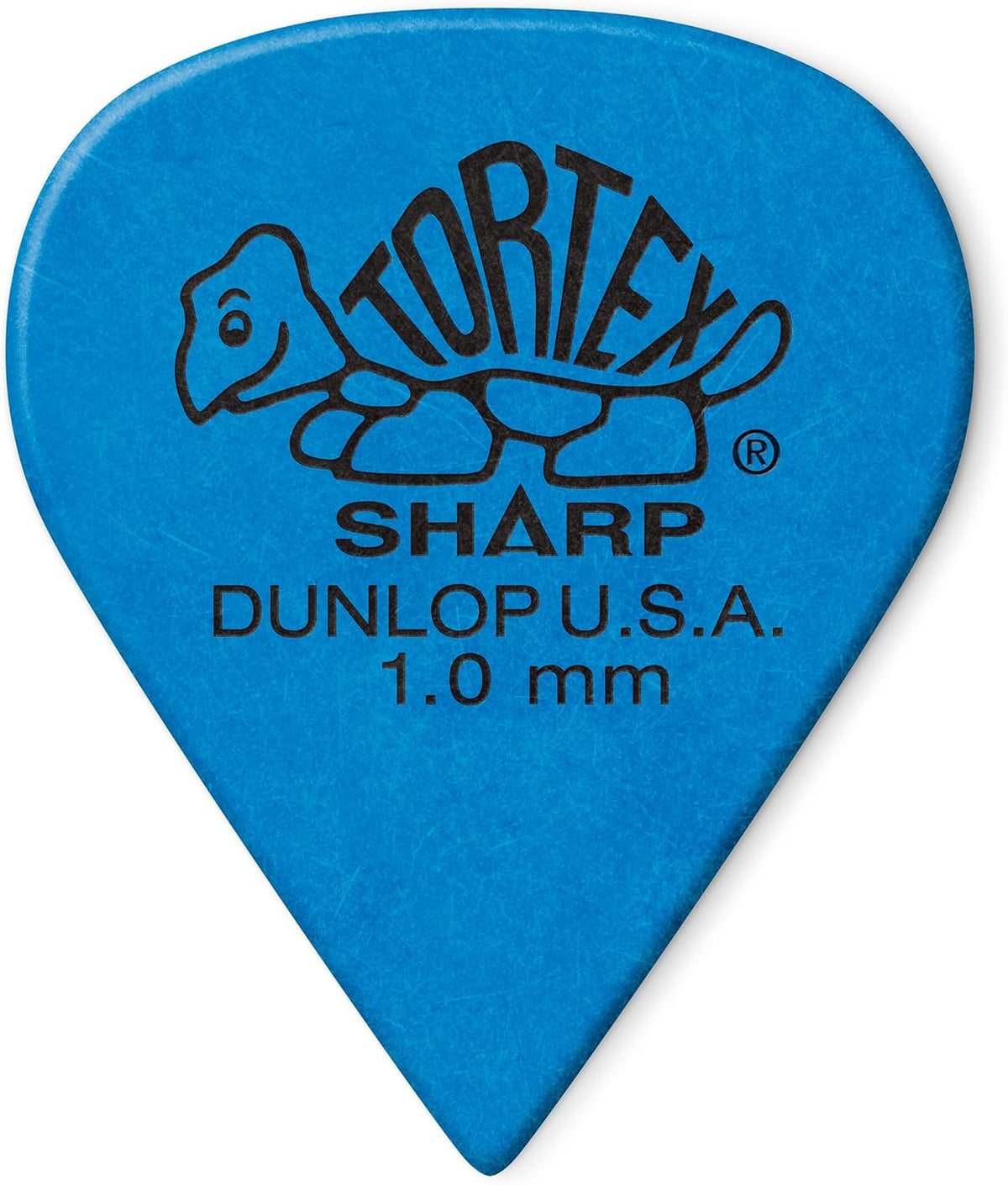 Jim Dunlop Tortex Sharp guitar picks front view packaging