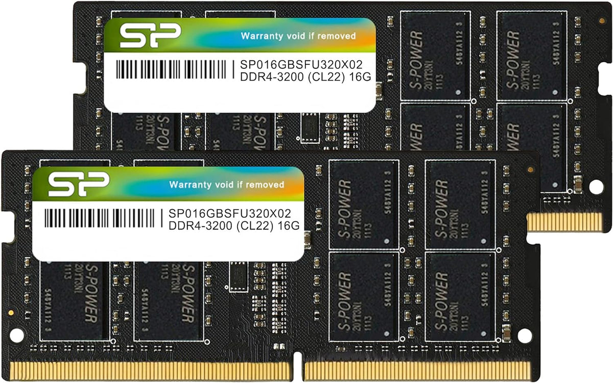SP Silicon Power laptop memory module retail packaging view