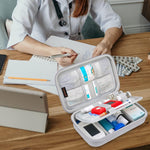 Canboc portable medical supplies case angled perspective