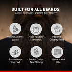 Detroit Grooming Co. plant based beard cleanser squeeze cap