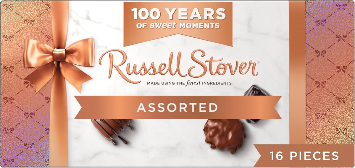 Russell Stover, Milk Chocolate Assortment, Chocolate Gift Box, 9.4 Ounce - Image 15