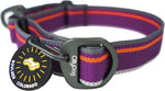 OllyDog Martingale Mesa Dog Collar front view in Wild Aster color