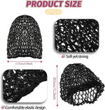 Mozeat Lens rayon knit mesh cap folded flat