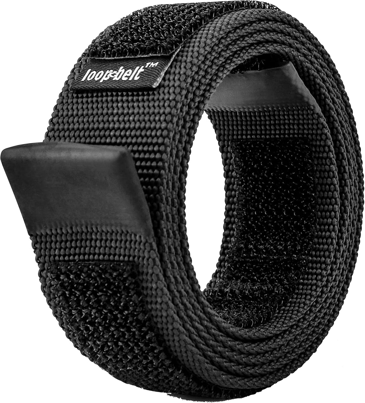 Loopbelt no-scratch web belt front view