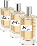 Beckham Classic perfume cap and atomizer detail