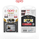Opro MMA mouthguard showing anatomical impression fins