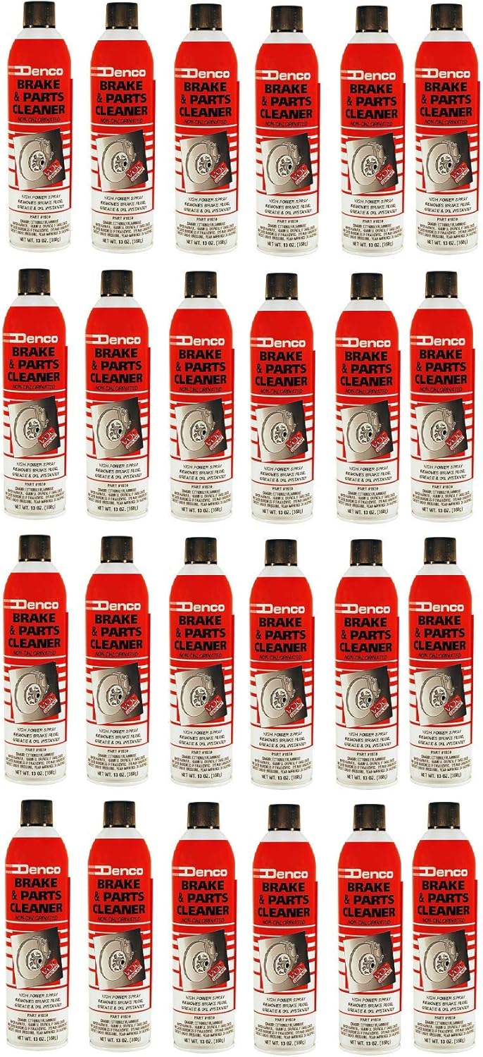 Denco Distributing Brake and Parts Cleaner front view of the 15.3 fluid ounce canister.