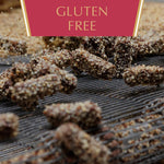 Almond Roca gluten free imported chocolate canister nutritional facts label