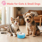 Rechargeable pet recording buttons for speech training showing Type-C USB port