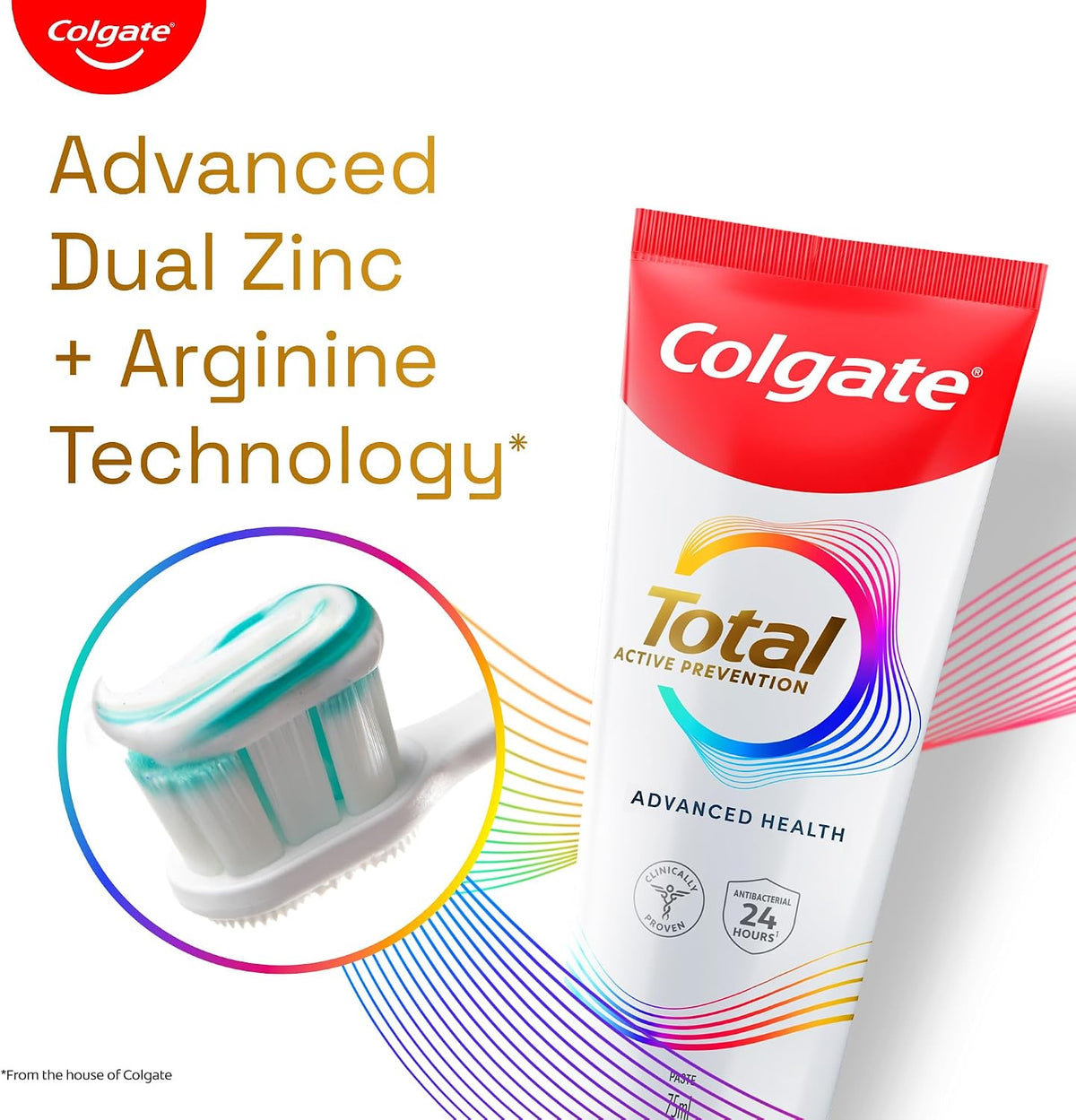 Colgate Total Advanced Health Toothpaste whole mouth health guide