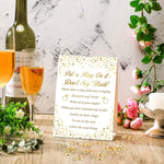 Bridal shower party game package contents overview