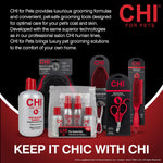 CHI for Dogs 2 in 1 Dematting and Deshedding Rake, Dual Head Dog Grooming Tool with Wide Tooth Dematting Rake and Fine Deshedding Rake, Detangler Comb for Thick Double and Long Dog Coat - Image 10