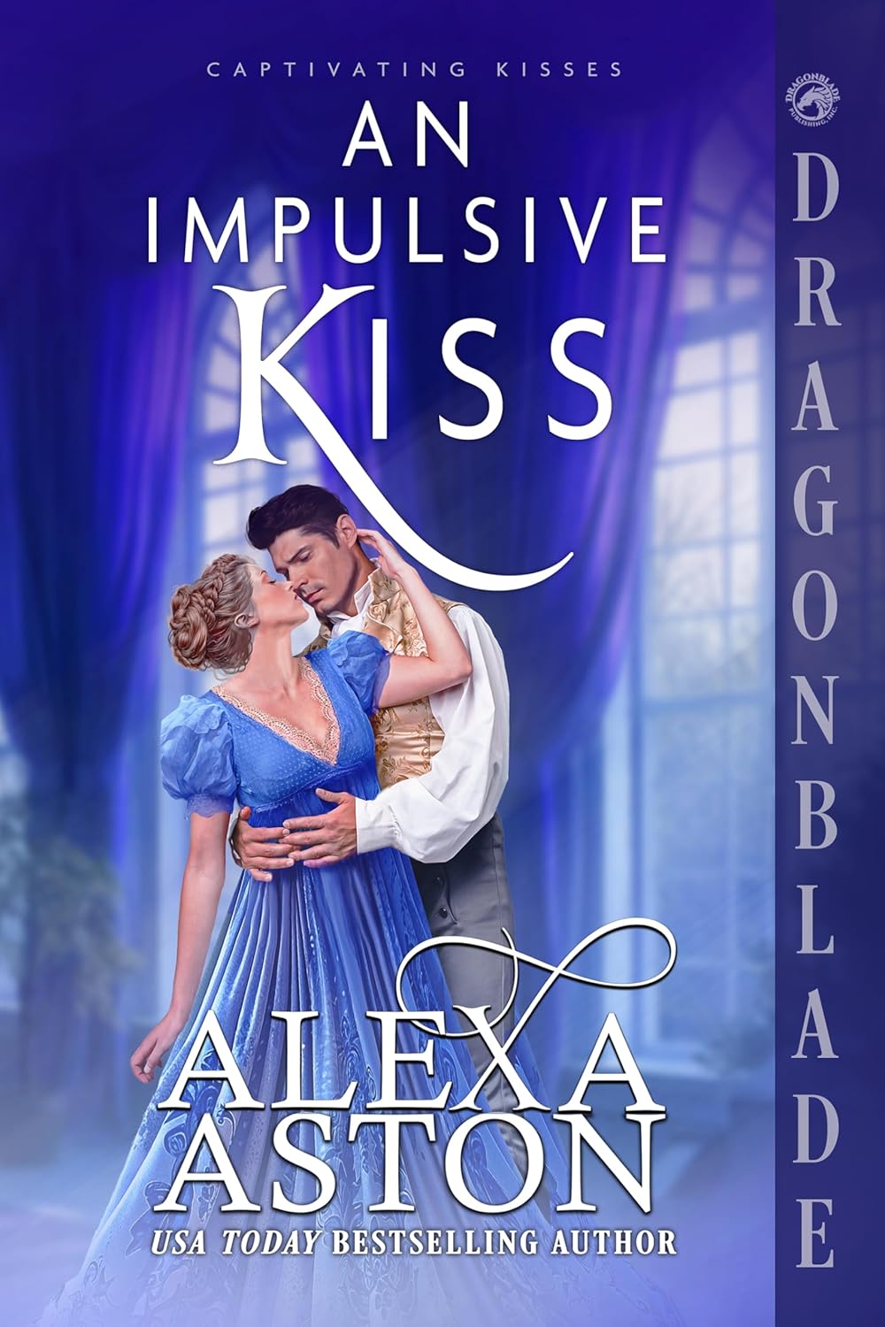 Alexa Aston An Impulsive Kiss book front view authentic imported novel