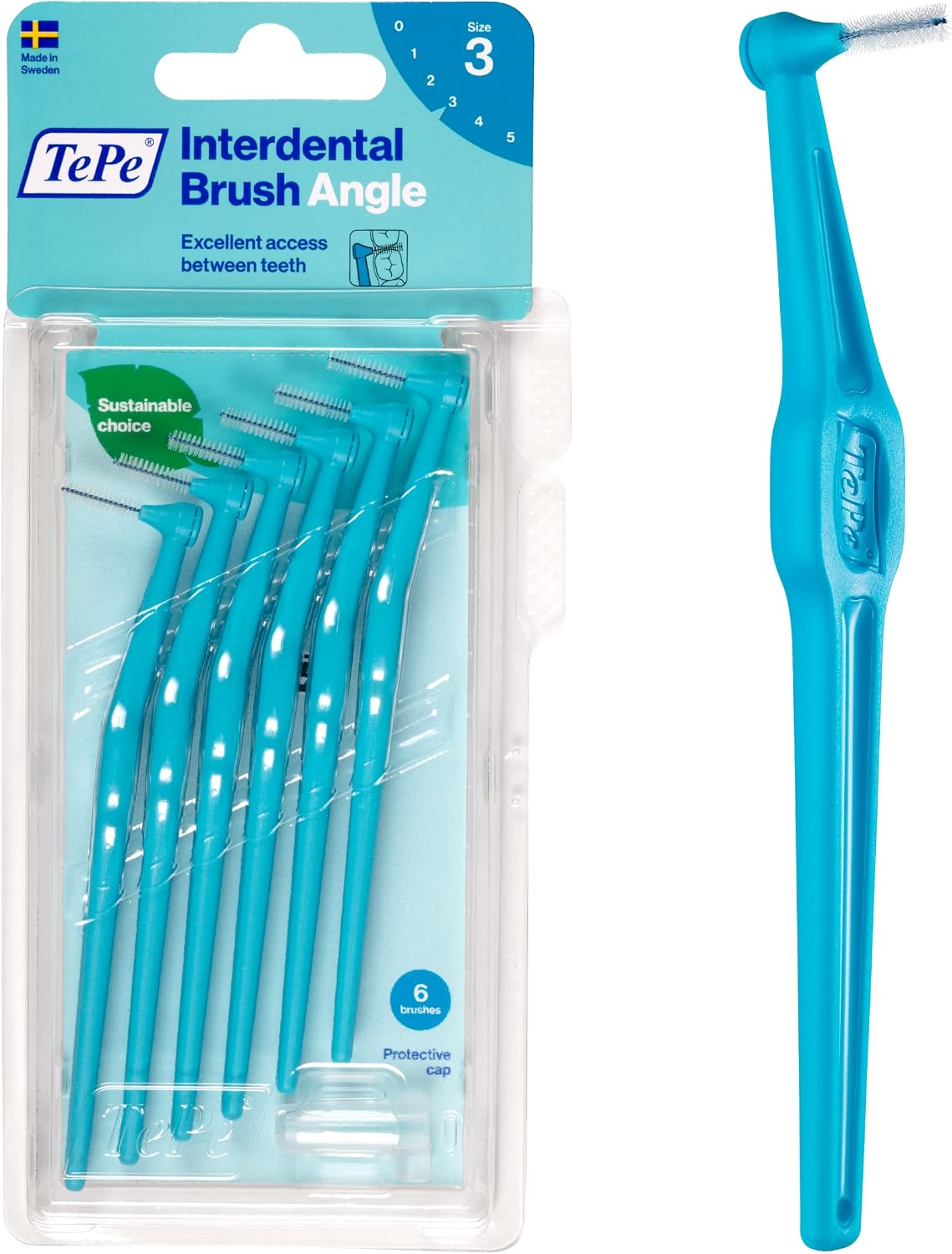 TePe oral care brush lifestyle usage demonstration