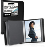 Dunwell Art Portfolio 9x12, 24 Pockets, Displays 48 Pages, Blue | Black Mounting Paper Included, Acid-Free Poly Presentation Book, Portfolio Binder for Artwork - Image 14