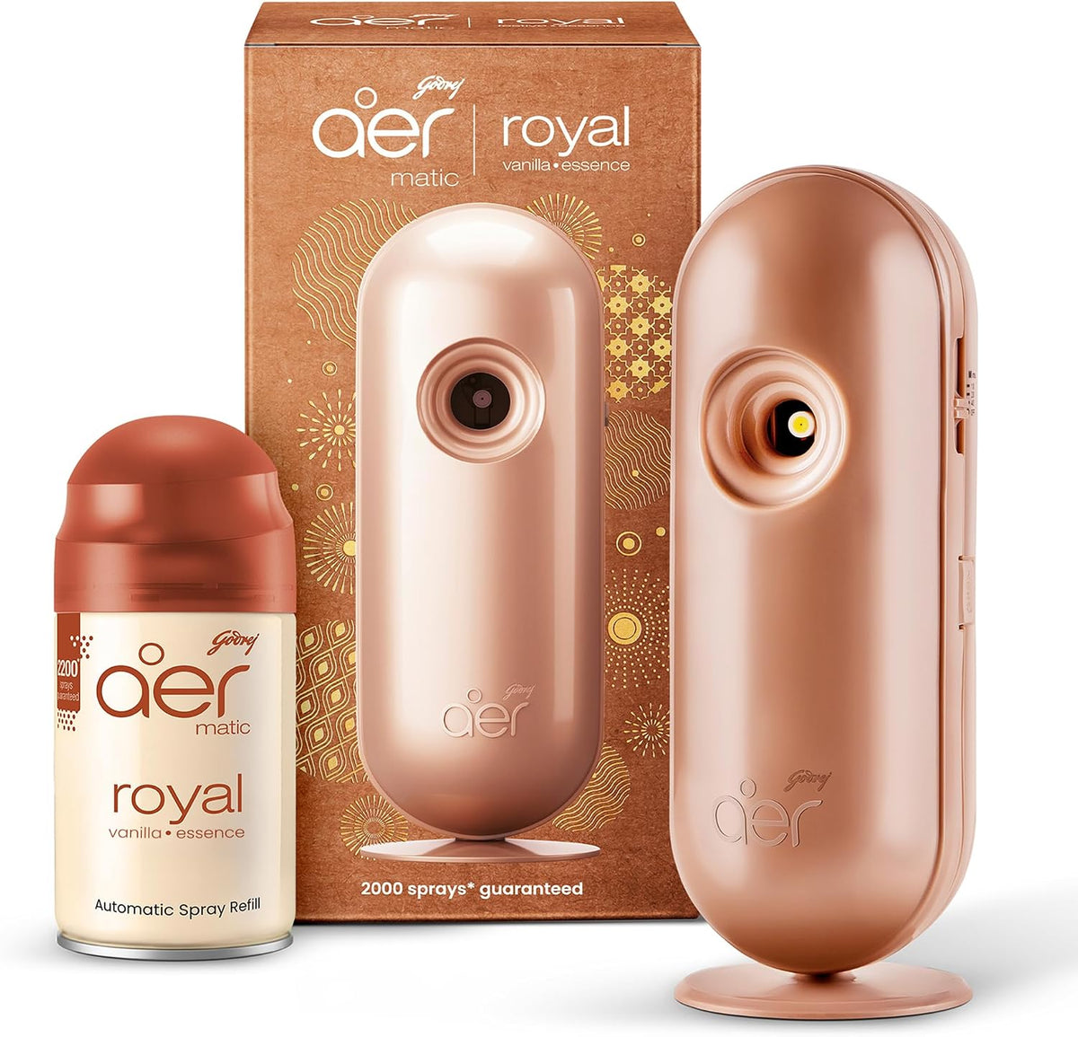Godrej Aer Matic Kit front view automatic room freshener