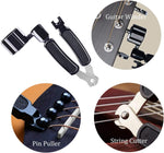 Augshy guitar maintenance kit clip-on chromatic tuner