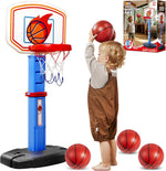 Joyin toddler basketball hoop front view for kids playroom