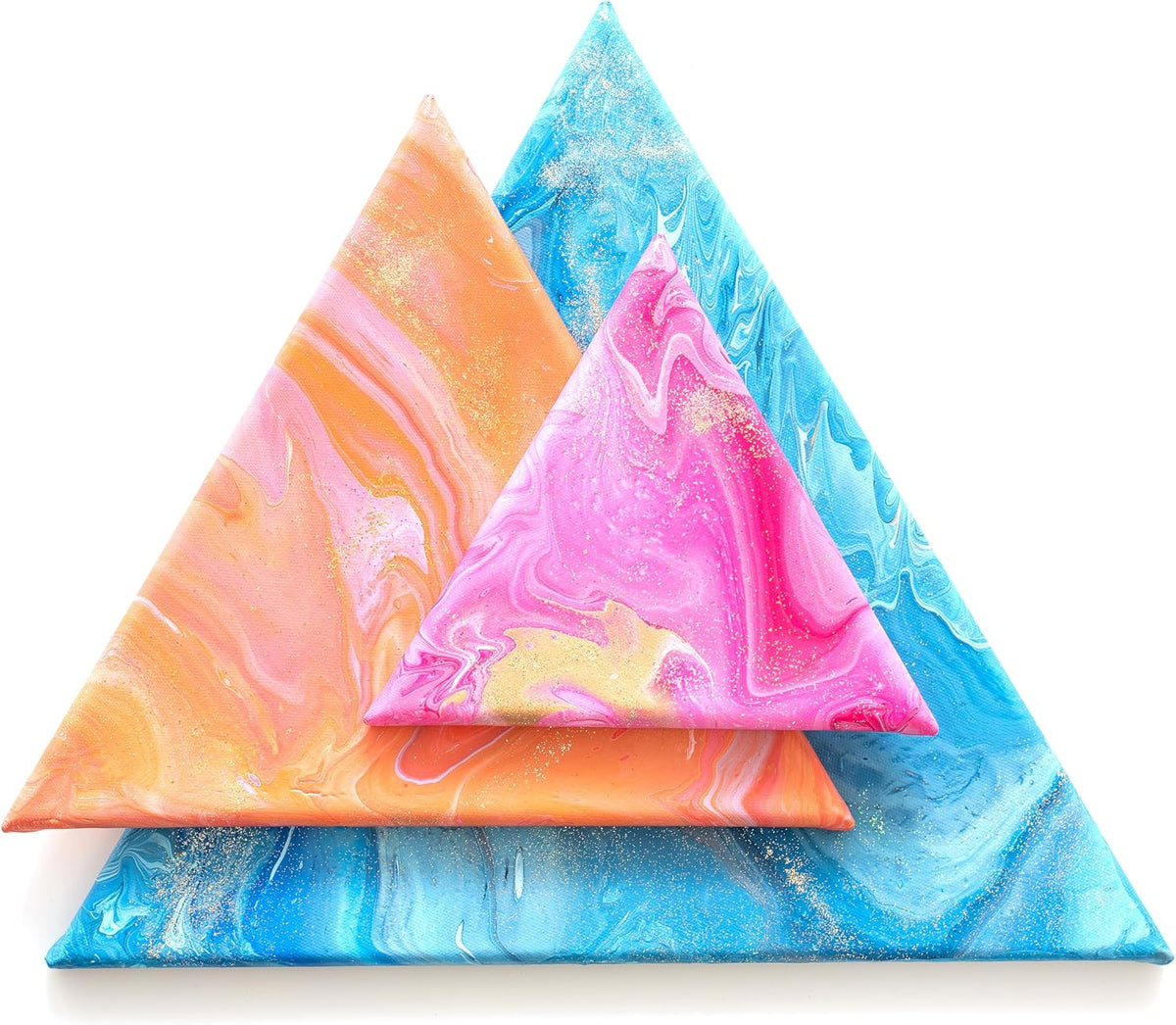 American Crafts Color Pour drop cloth and safety gloves accessories