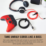 VELCRO Brand ECO Collection straps in black color
