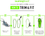 New Balance casual comfort insole pair layout