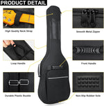 Interior compartment showcasing the secure guitar neck retention strap
