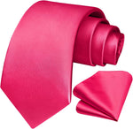 Wedding guest outfit styled with satin necktie set