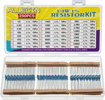 Complete set of 1/4 watt fixed resistors for DIY electronics