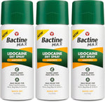 Bactine MAX Dry Spray 4 percent lidocaine front view for pain relief