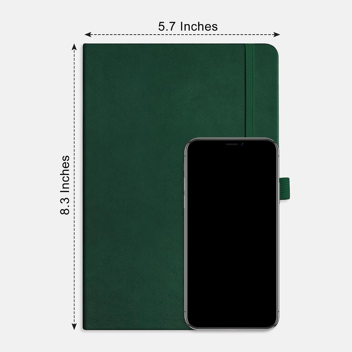 RETTACY notebook expandable back pocket detail