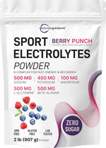 Micro Ingredients sugar free electrolyte container lifestyle shot