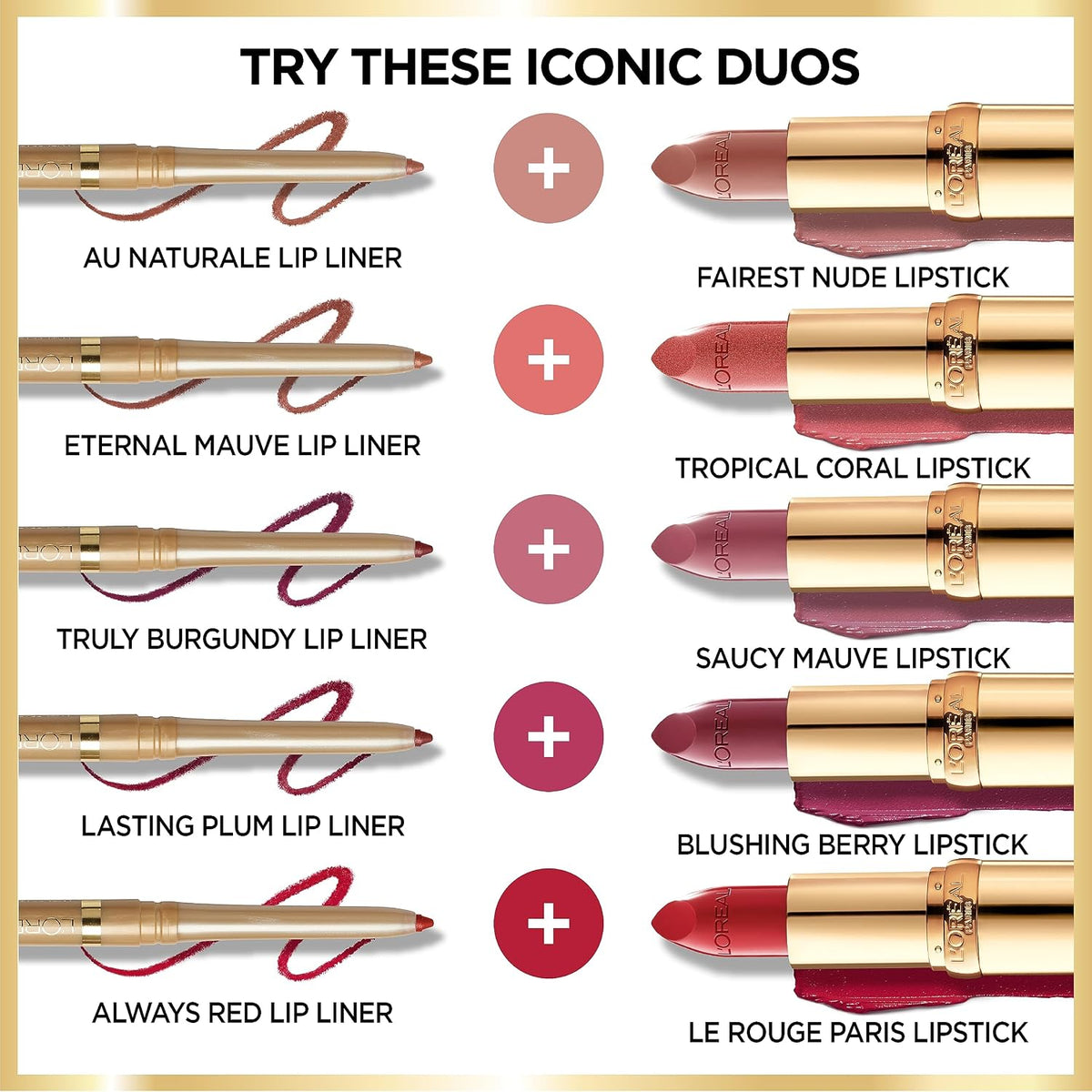 L'Oreal Paris 755 Spiced Cider lipstick open tube display